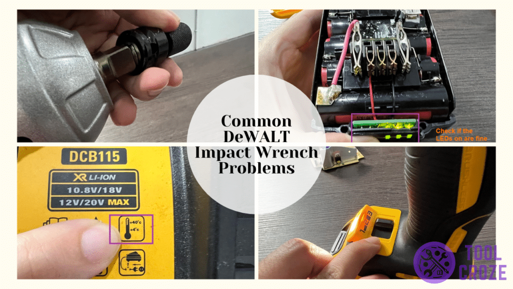 10 Common DeWALT Impact Wrench Problems Troubleshooting Tool Croze