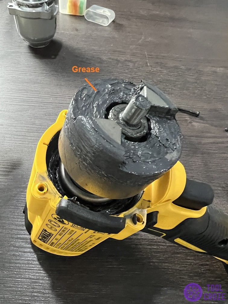 dewalt impact wrench grease
