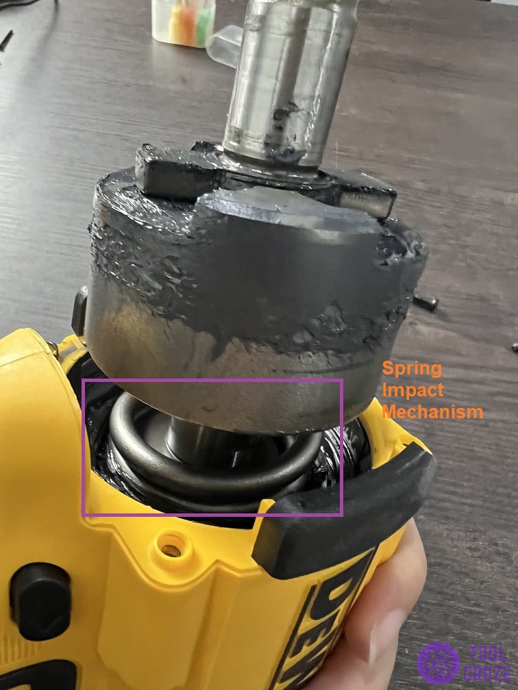impact wrench spring impact mechanism