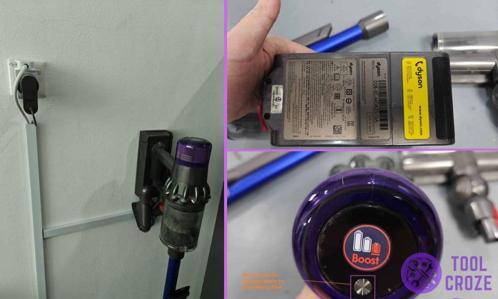 dyson vacuum battery not holding charge