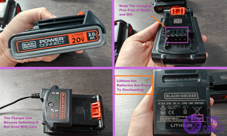 5 Solutions for Black and Decker Battery Blinking Red - Tool Croze