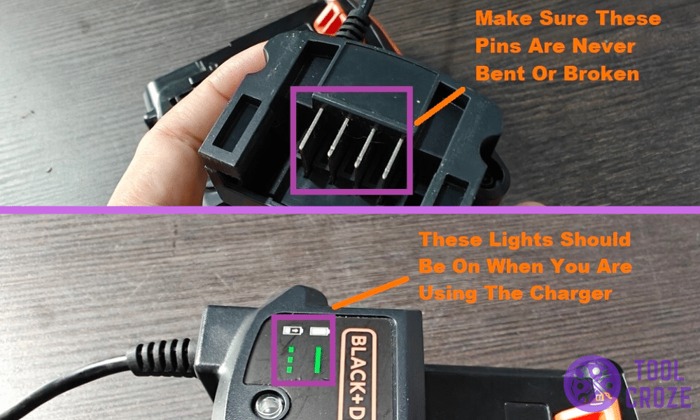 black and decker charger problem