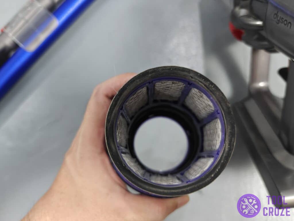 clean and new looking filter