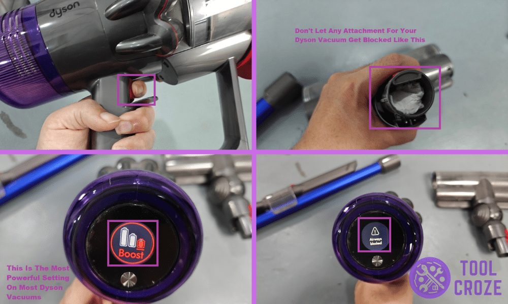 cordless dyson vacuum troubleshooting