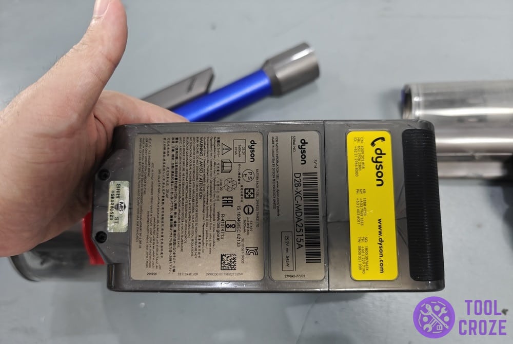 dyson v11 battery block