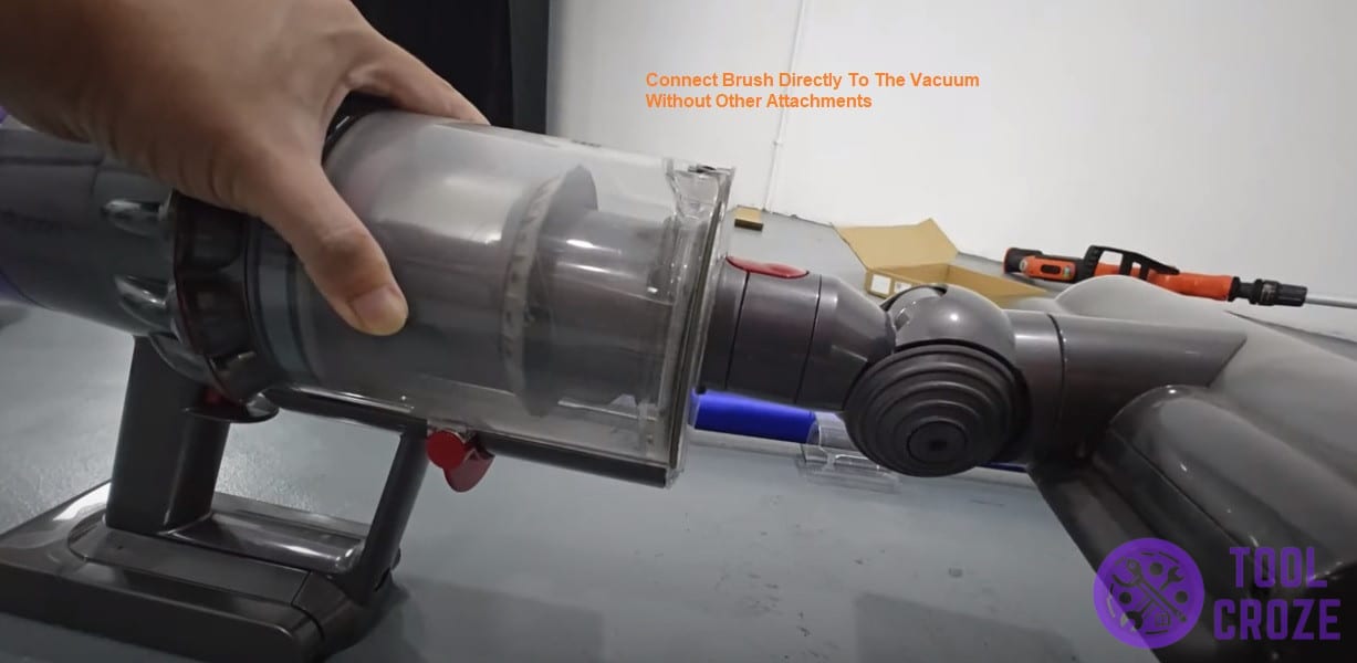 dyson vacuum brush direct connection to vacuum