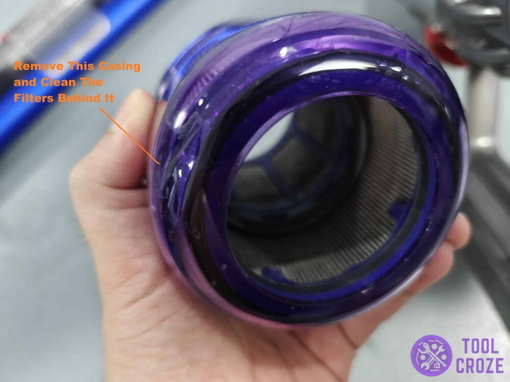 dyson vacuum filter cover