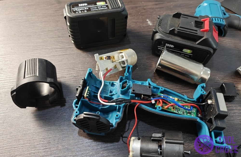 heat gun wiring and connections