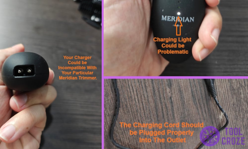 Meridian Trimmer Not Charging