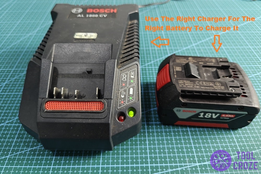 bosch batteries are not compatible with every charger