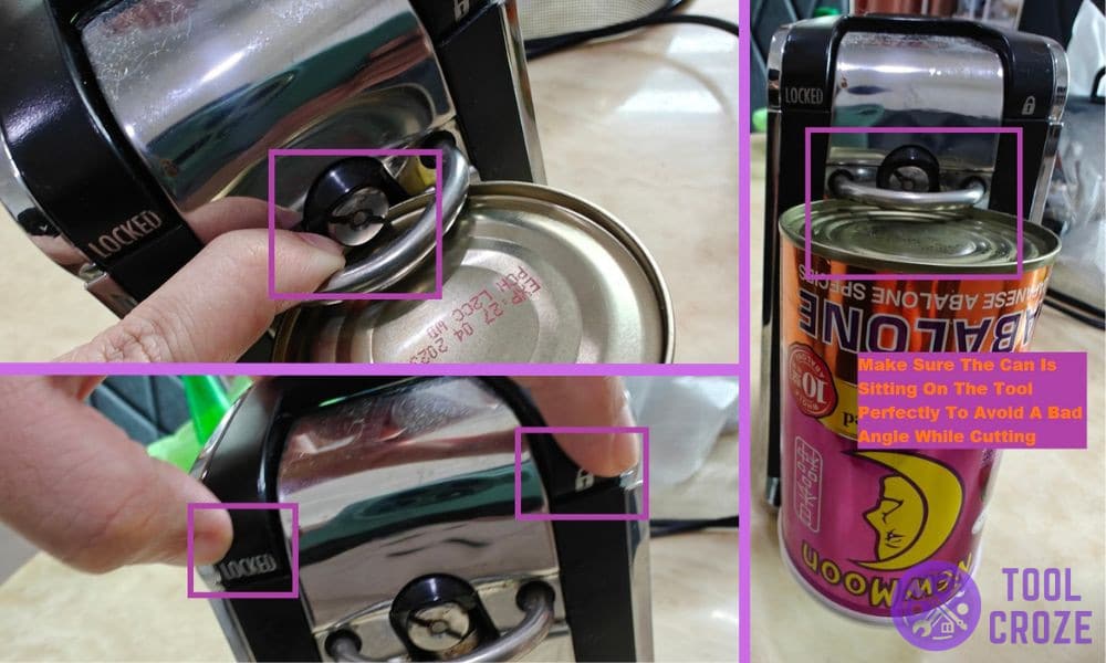 hamilton beach can opener not cutting
