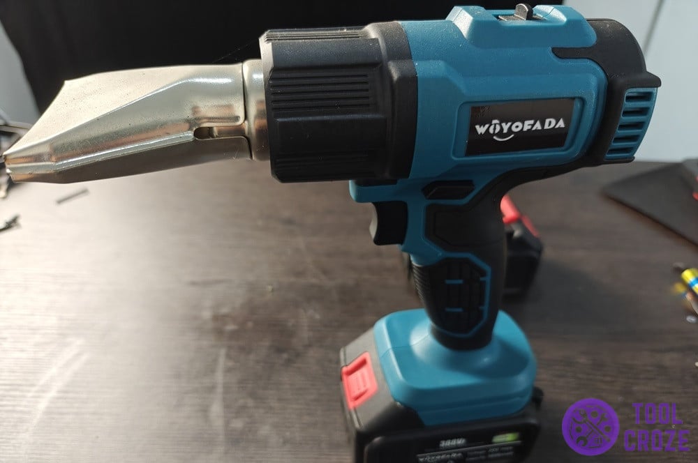heat gun powered off