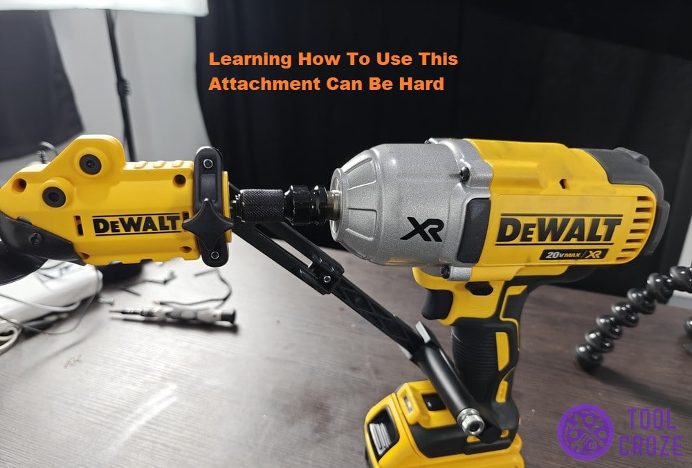 it is initially hard to use this attachment