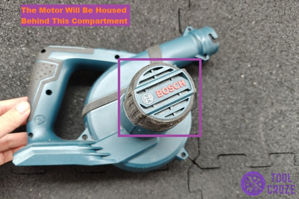 motor on bosch leaf blower
