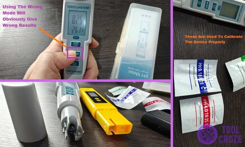 ph meter not giving accurate readings