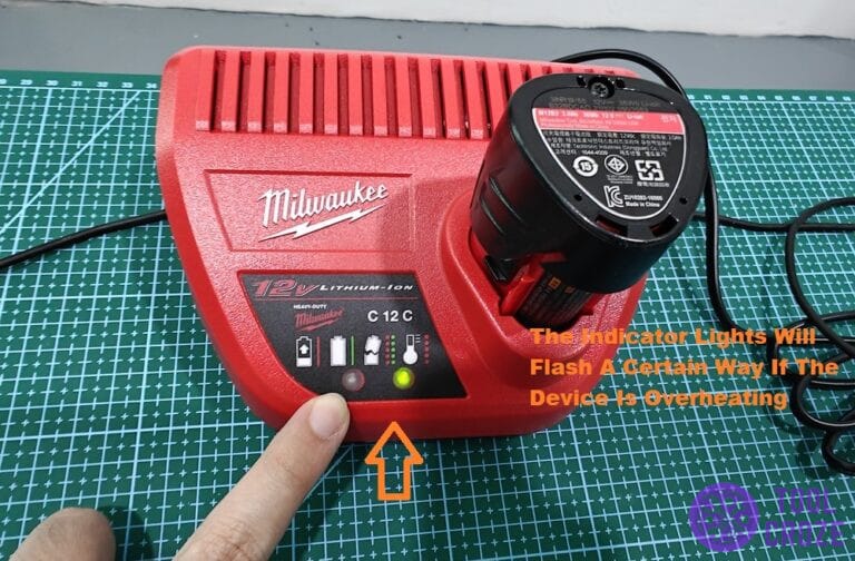 Milwaukee Battery Dead Charger Green