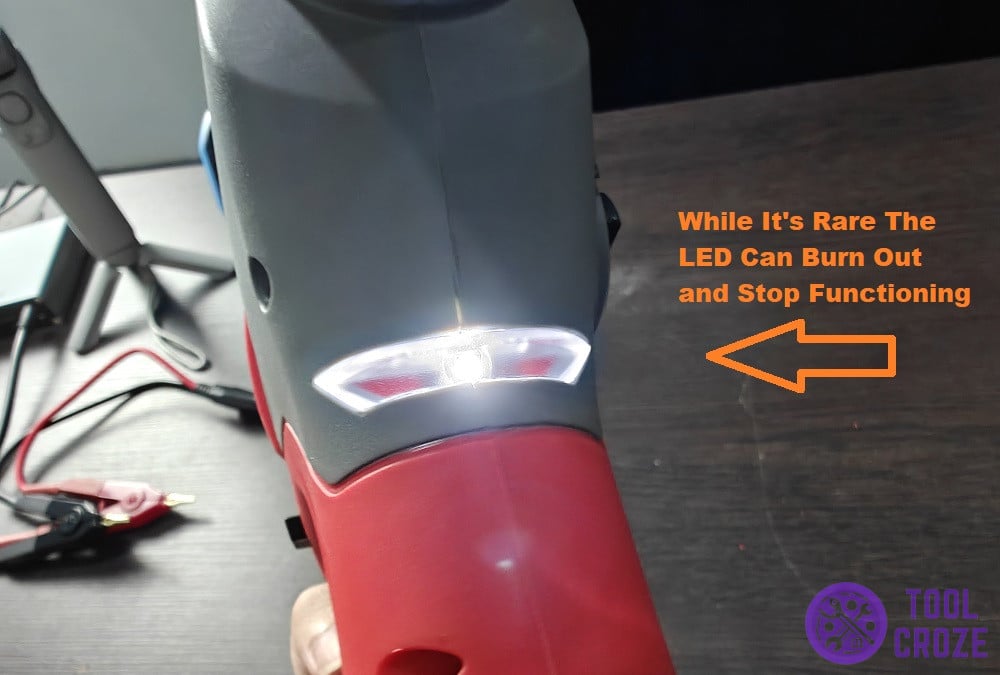 burnt lights will stop turning on