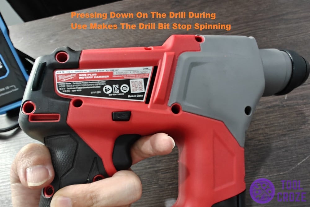 don't press down too hard during use