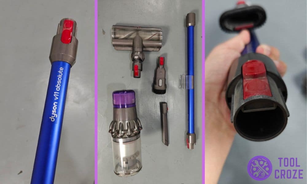 dyson vacuum attachment not working