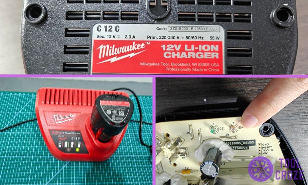 Milwaukee 18v charger not working sale