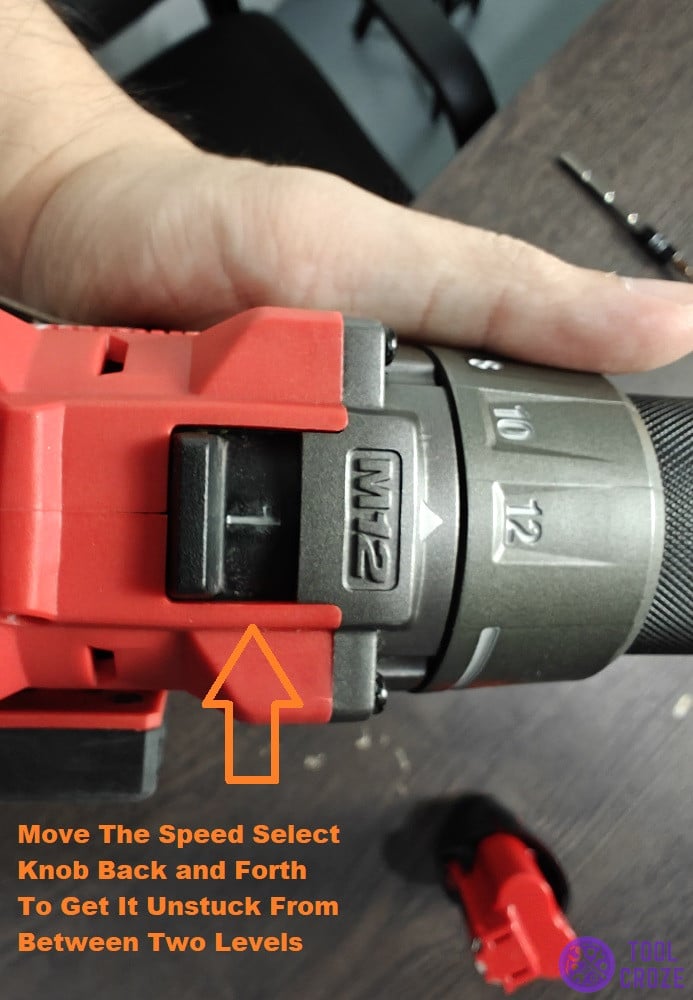 push speed select as it may be stuck