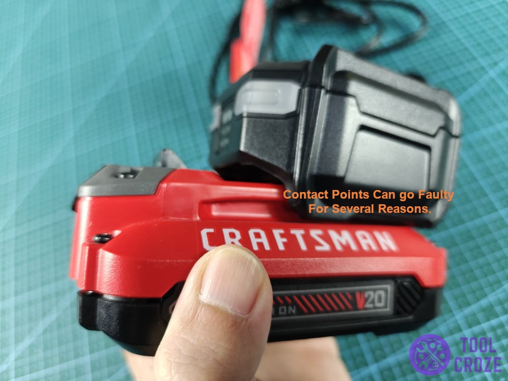 Contact points can go faulty for several reasons.