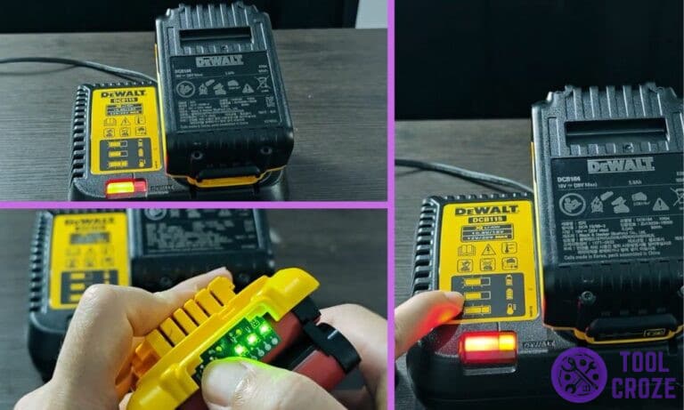 Dewalt Battery Charger Lights Meaning - Tool Croze