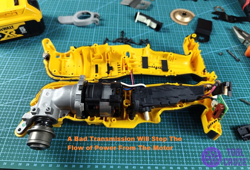 faulty transmission will lead to failure