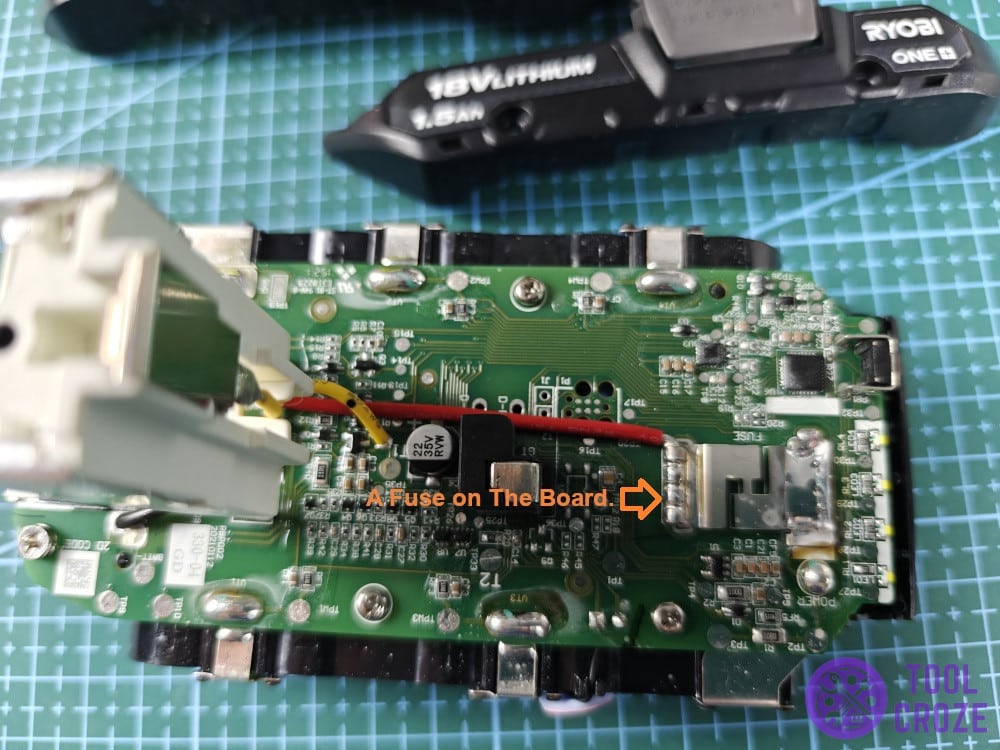 fuse on the board