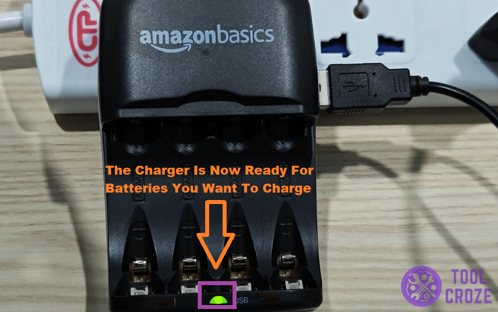 Amazon Basics Battery Charger Lights Meaning Tool Croze 8932