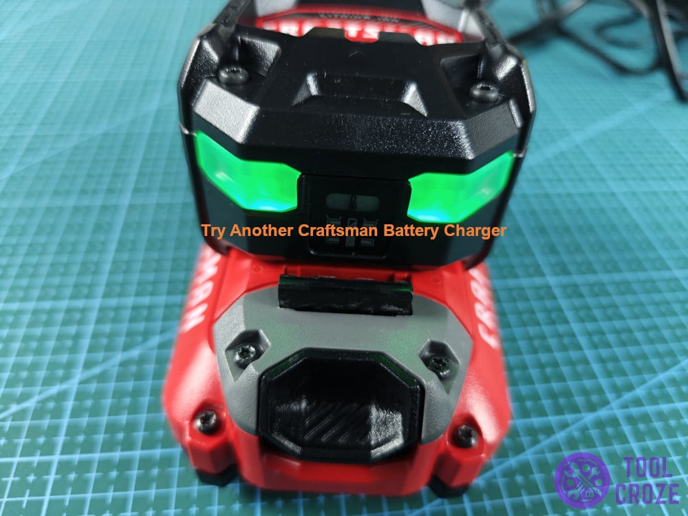 try another Craftsman battery charger