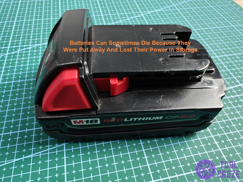 Batteries can sometimes die
