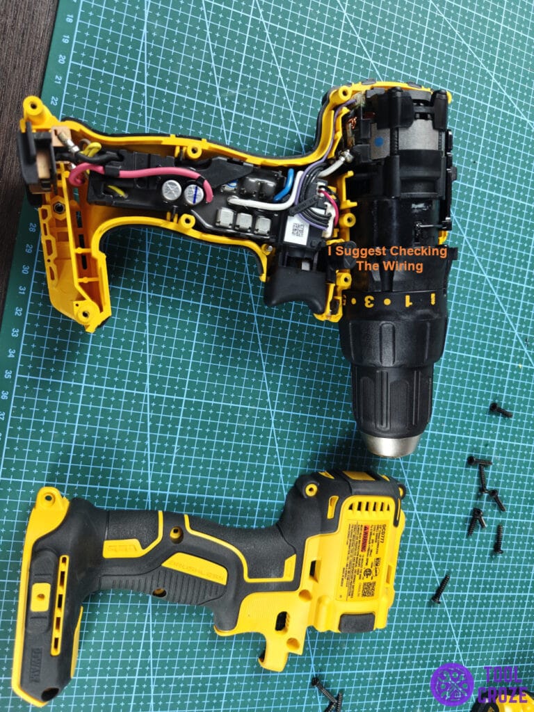 I suggest checking the wiring