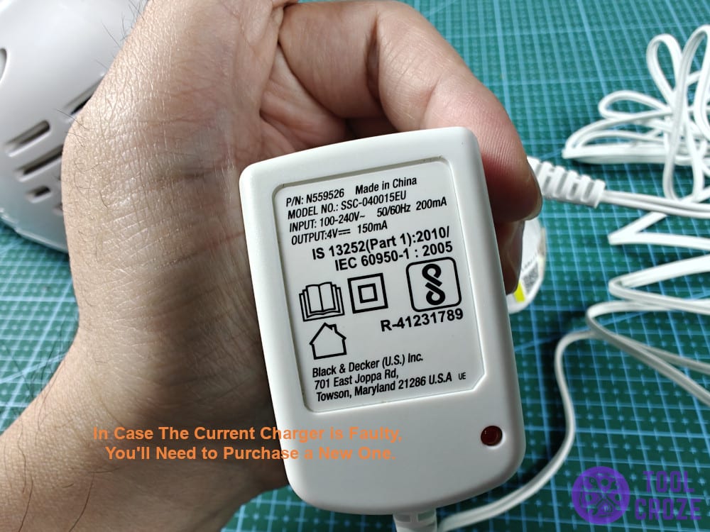 In case the current charger is faulty, you'll need to purchase a new one.