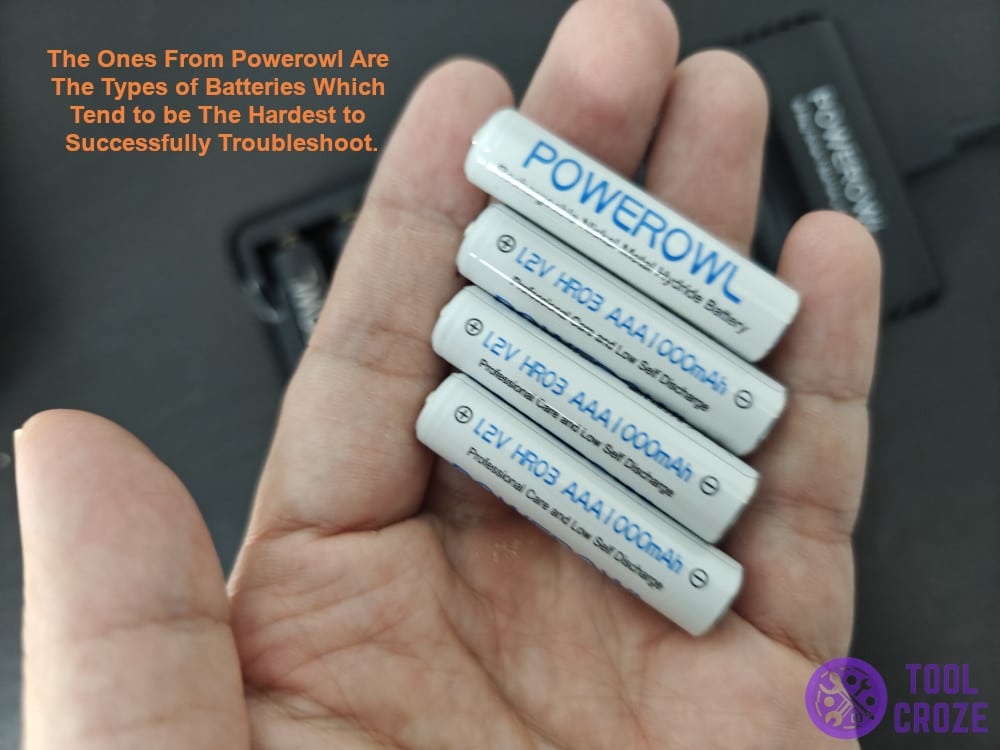The Powerowl types of batteries tend to be the hardest to successfully troubleshoot.