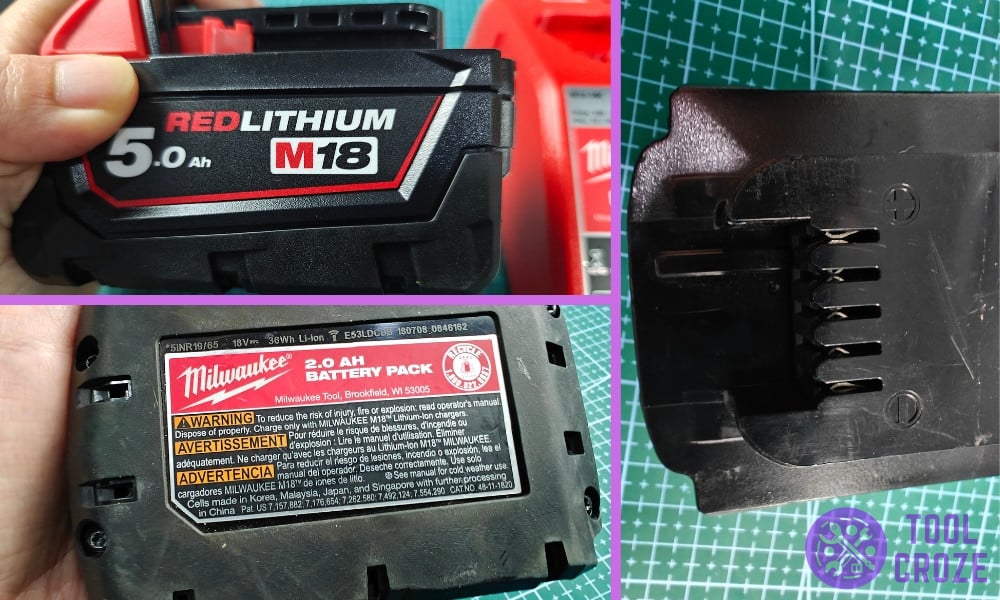 Milwaukee M18 Battery Flashing Red and Green Fix 3 Methods Tool Croze