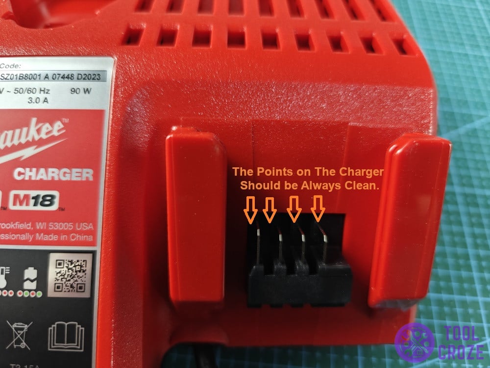 points on the charger