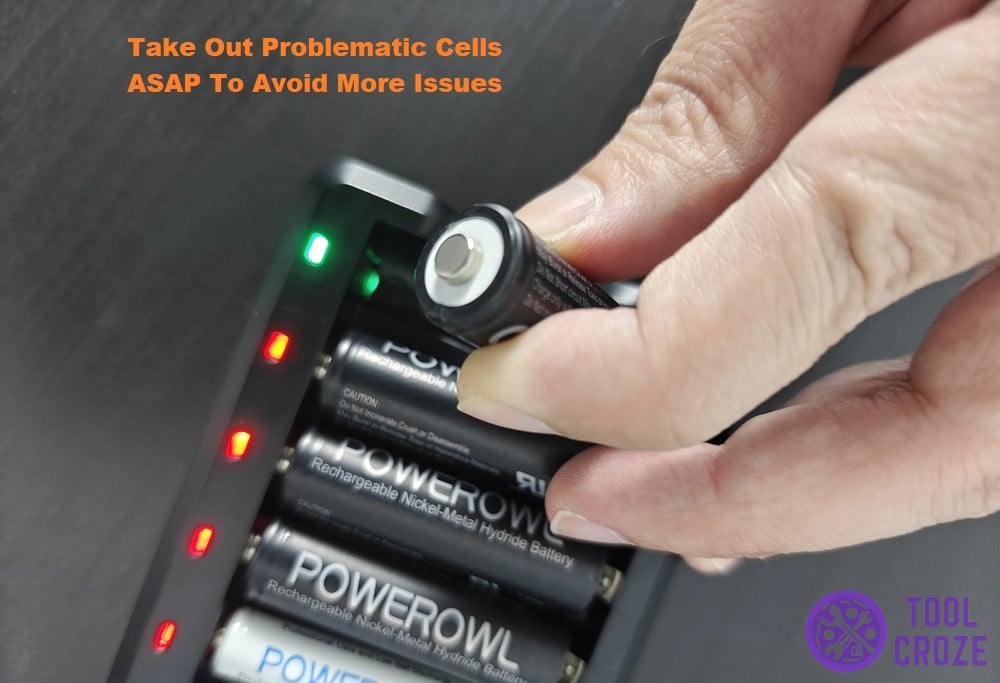 replace cells that start losing capacity