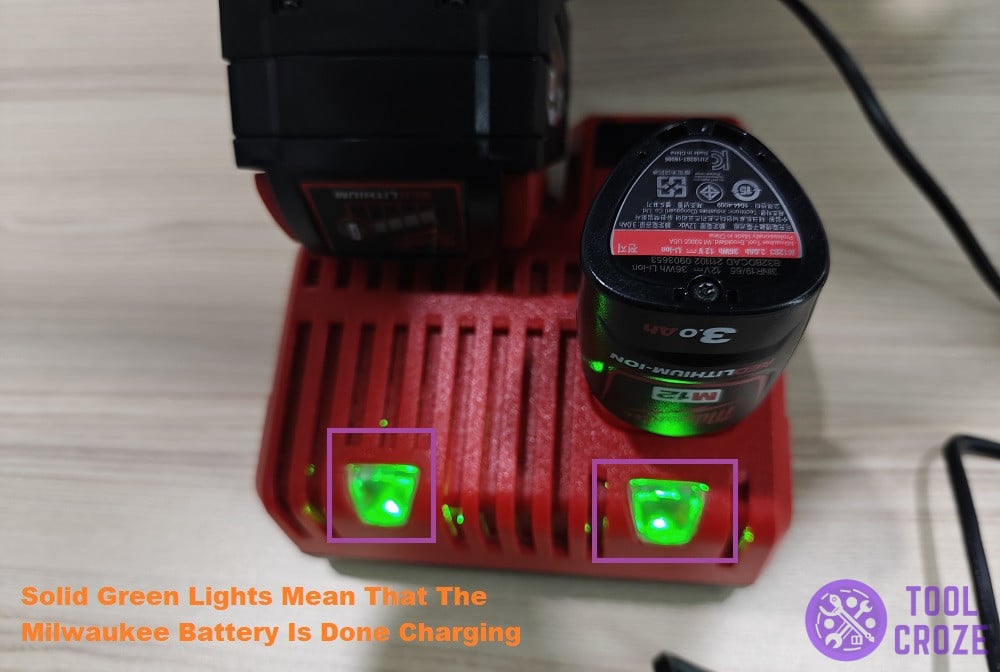 showing fully charged even though it is not