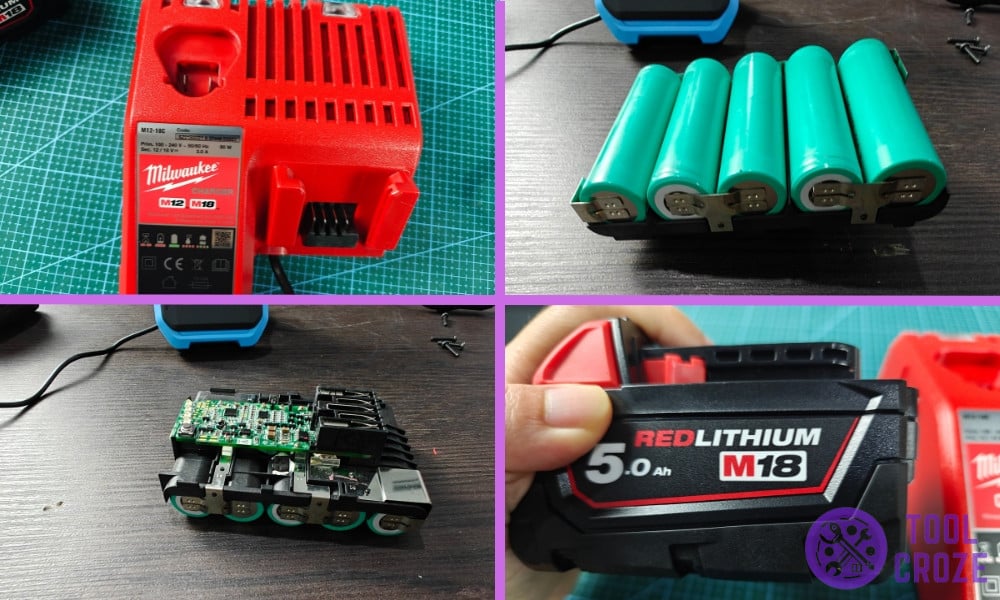 milwaukee m18 battery fully charged but not working