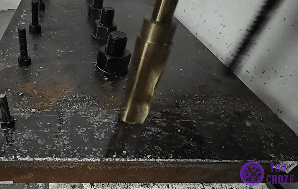 try the 24mm drill bit second