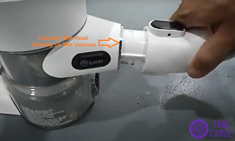 Connect The Head Directly To The Vacuum