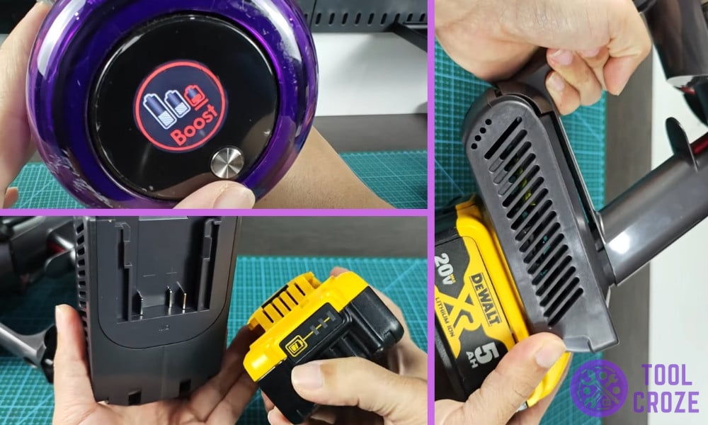Dyson to DeWALT Battery Adapter
