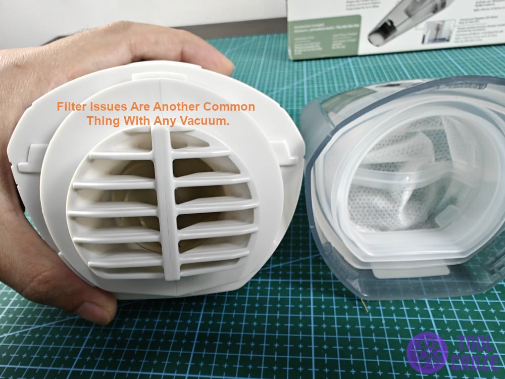 Filter issues are another common thing with any vacuum.
