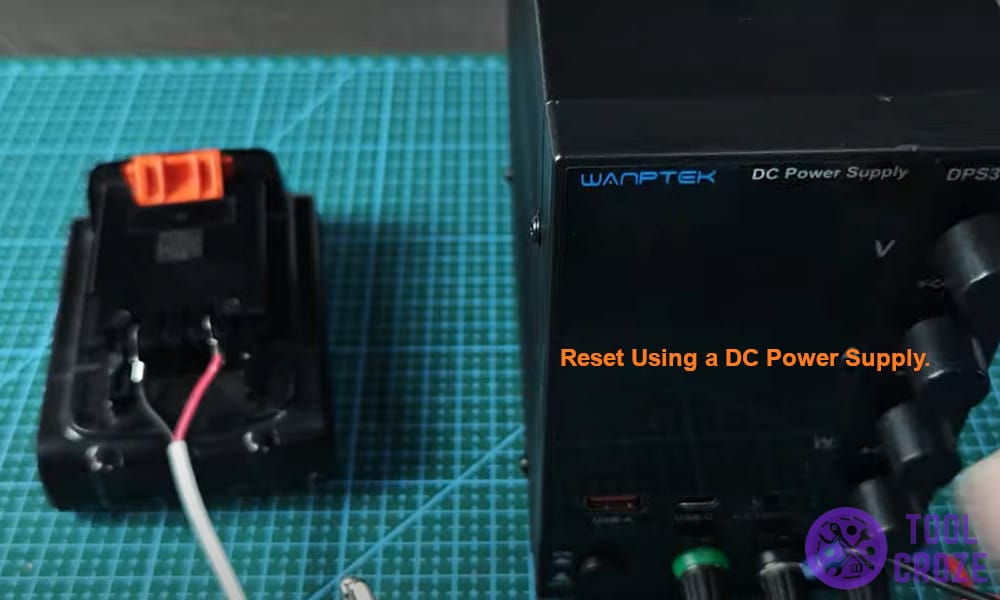 Reset Using a DC Power Supply.