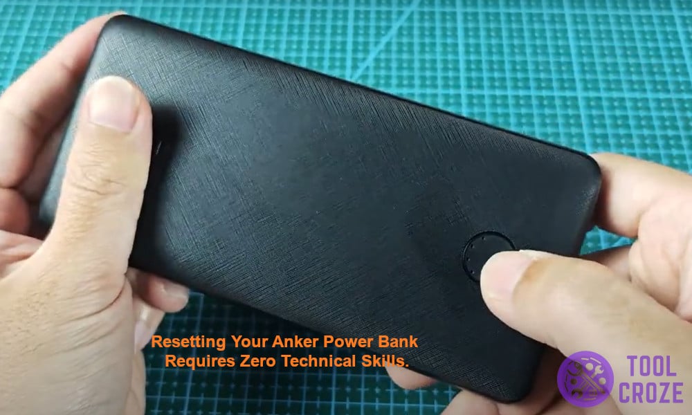 Resetting your Anker power bank requires zero technical skills.