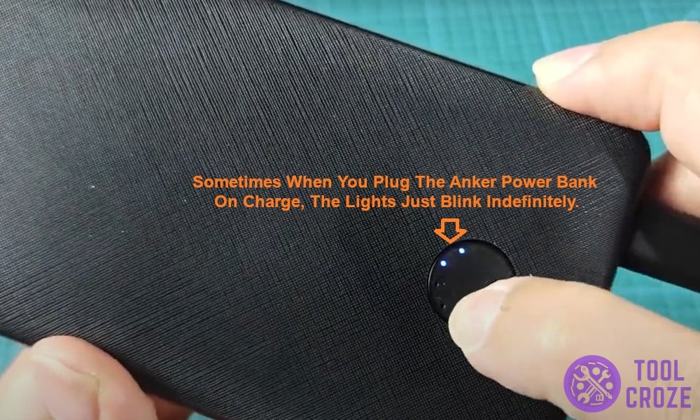Sometimes the lights just blink indefinitely.