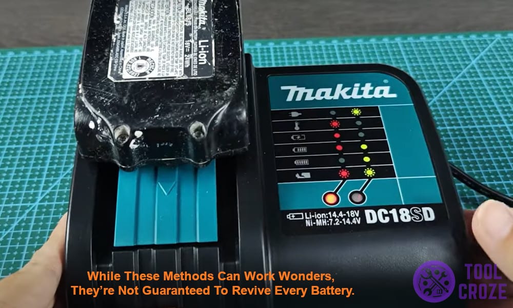 While these methods can work wonders, they’re not guaranteed to revive every battery.