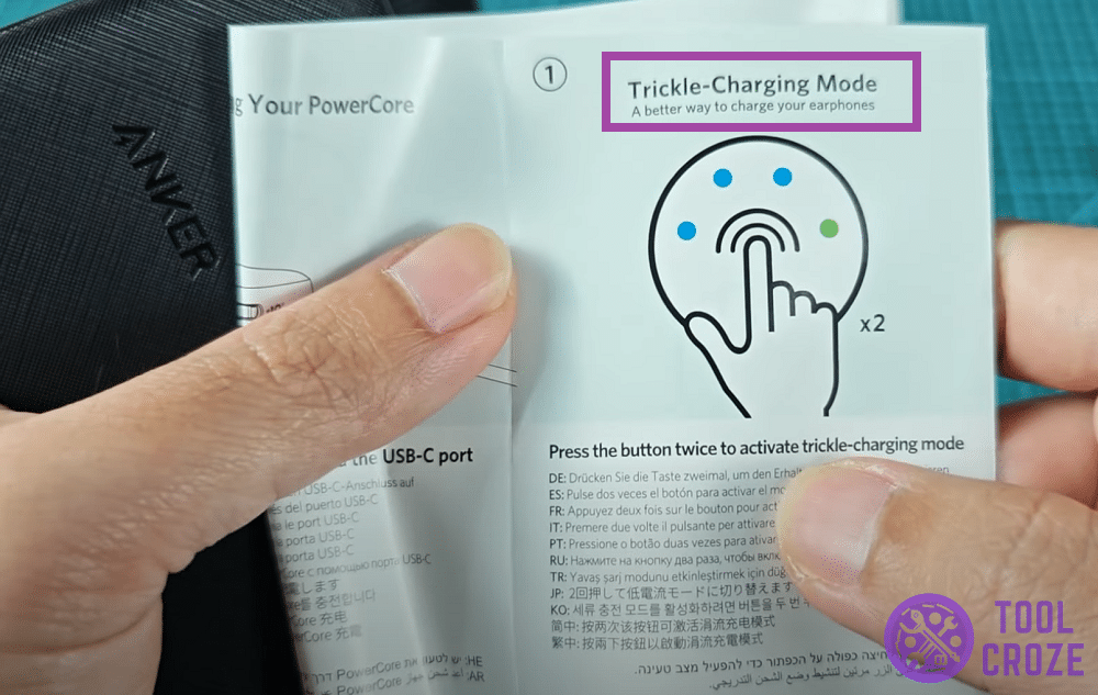 anker power bank manual