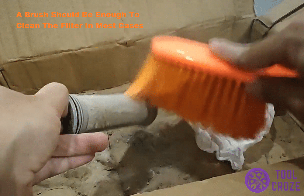 cleaning tineco vacuum's filter
